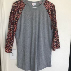 LuLaRoe Randy Baseball Tee